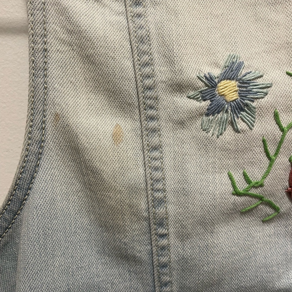 DONATING JULY 28 Denim Vest - Picture 4 of 4